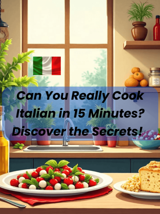 Can you really cook Italian in 15 minutes?